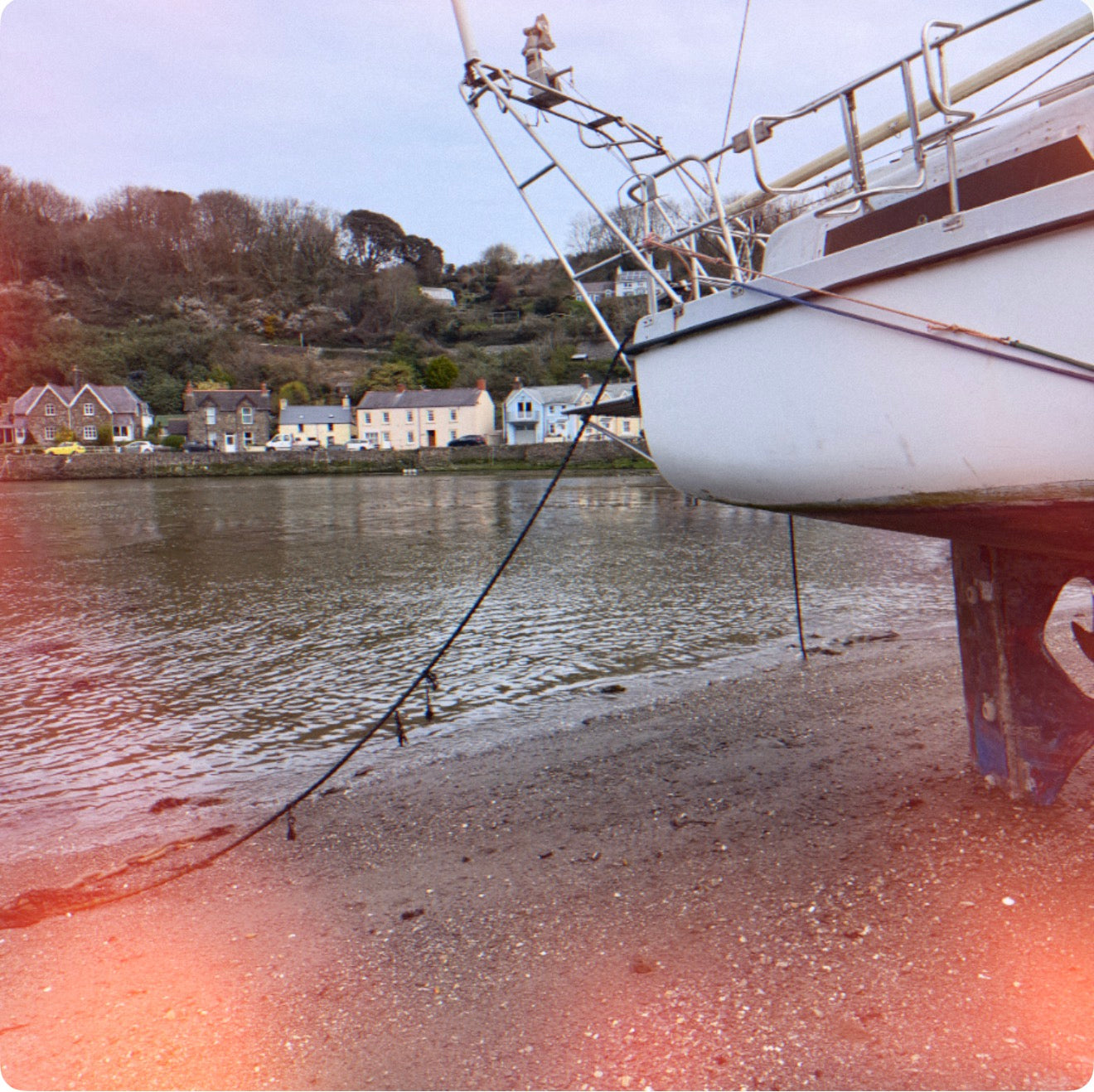 🖤 Fishguard Harbour — Pebble Pendant
