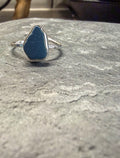 Undertow Ring — Nolton Beach Sea Pottery in Sterling Silver