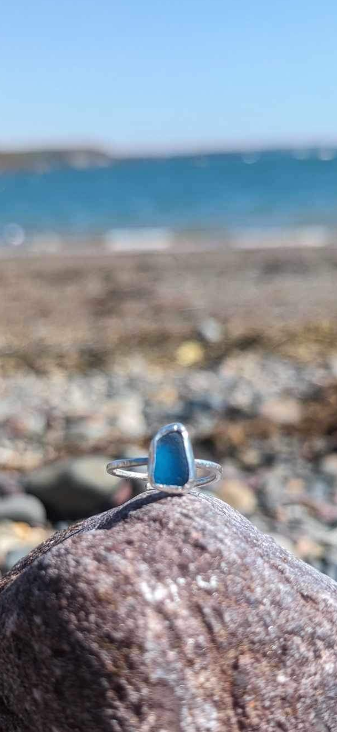 Cornflower blue/ Dale seaglass