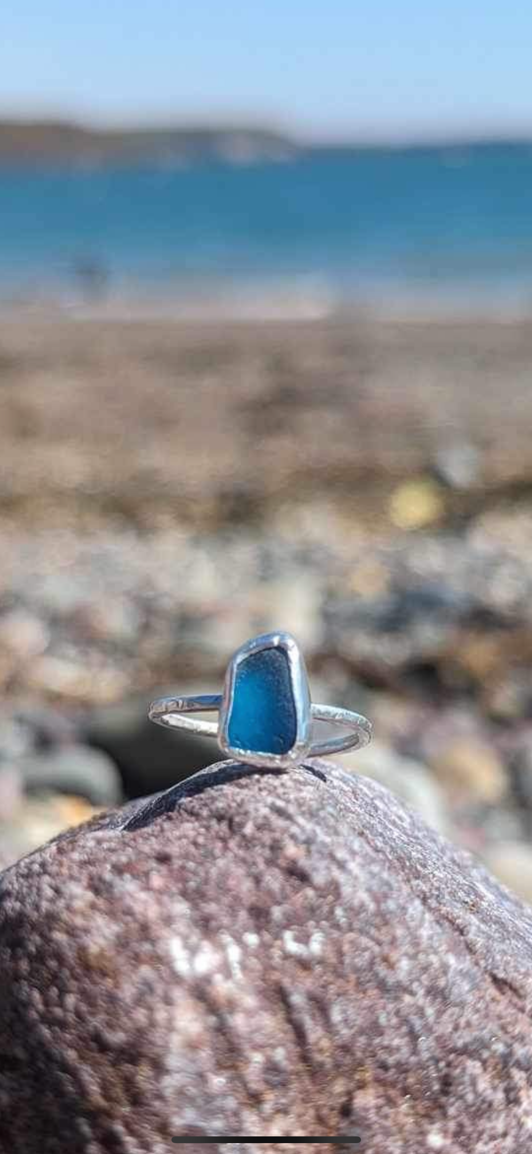 Cornflower blue/ Dale seaglass