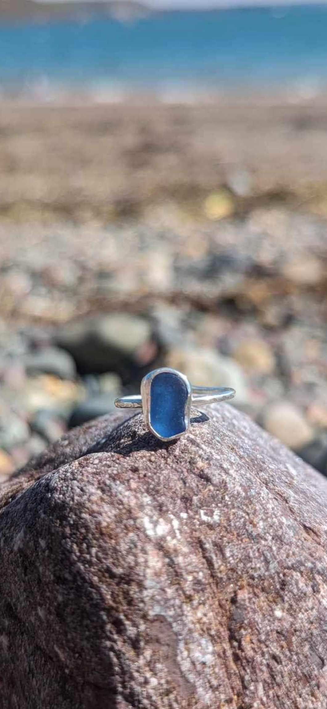 Cobalt blue/ Dale seaglass