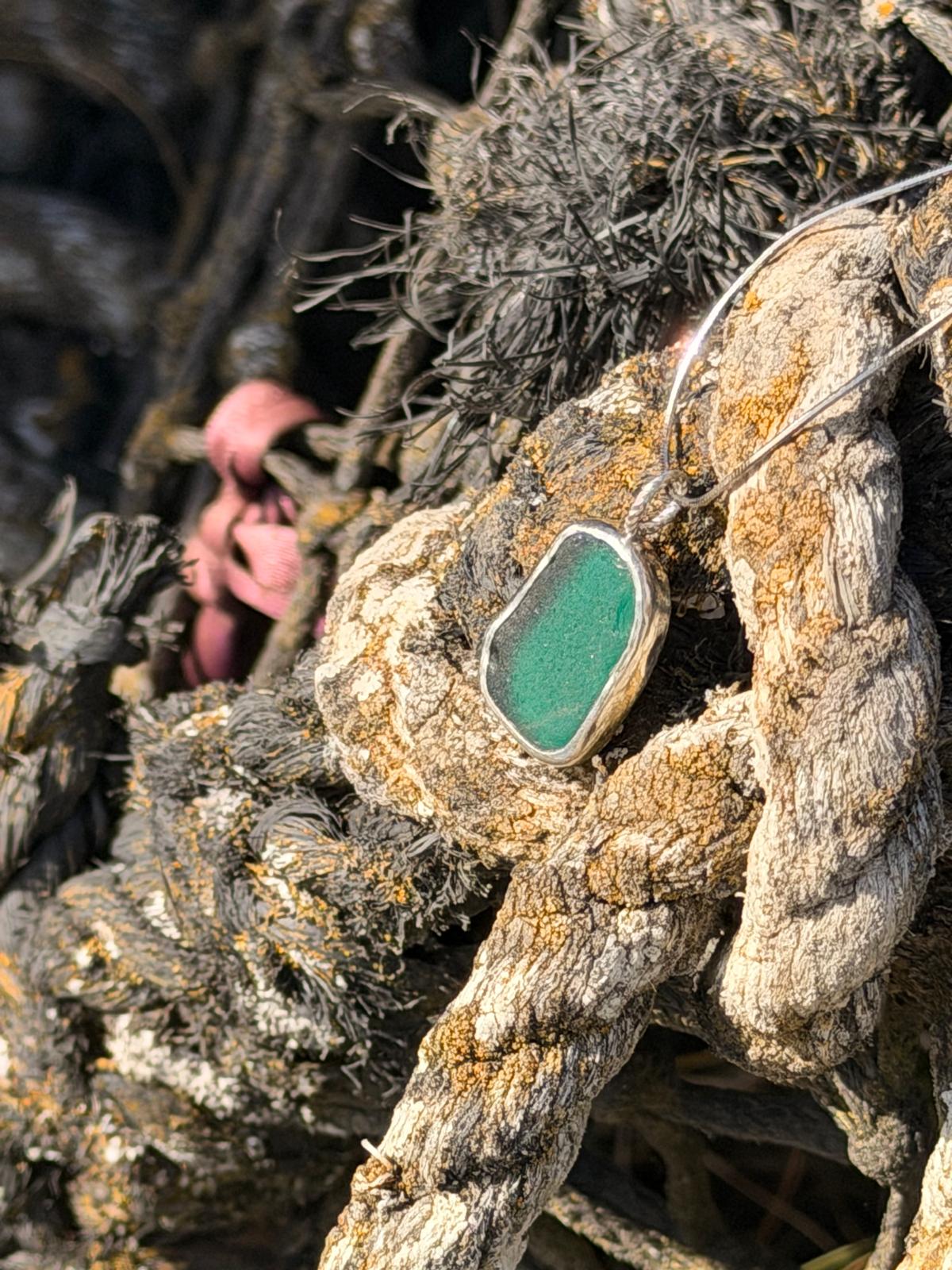 Nolton Fragment Sea Glass Necklace