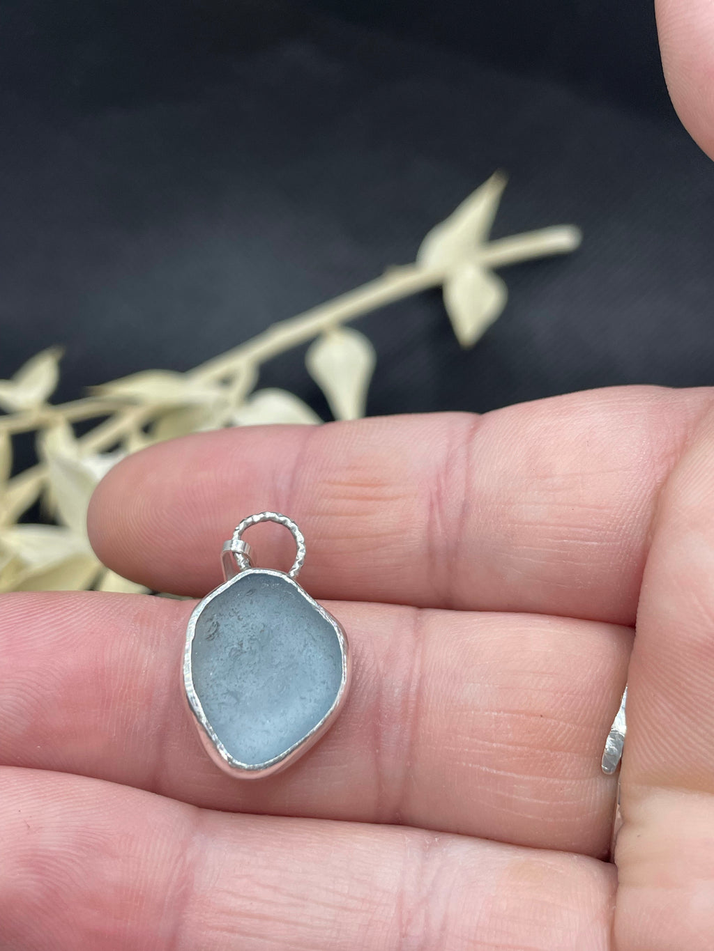 Winter swim // Dale seaglass
